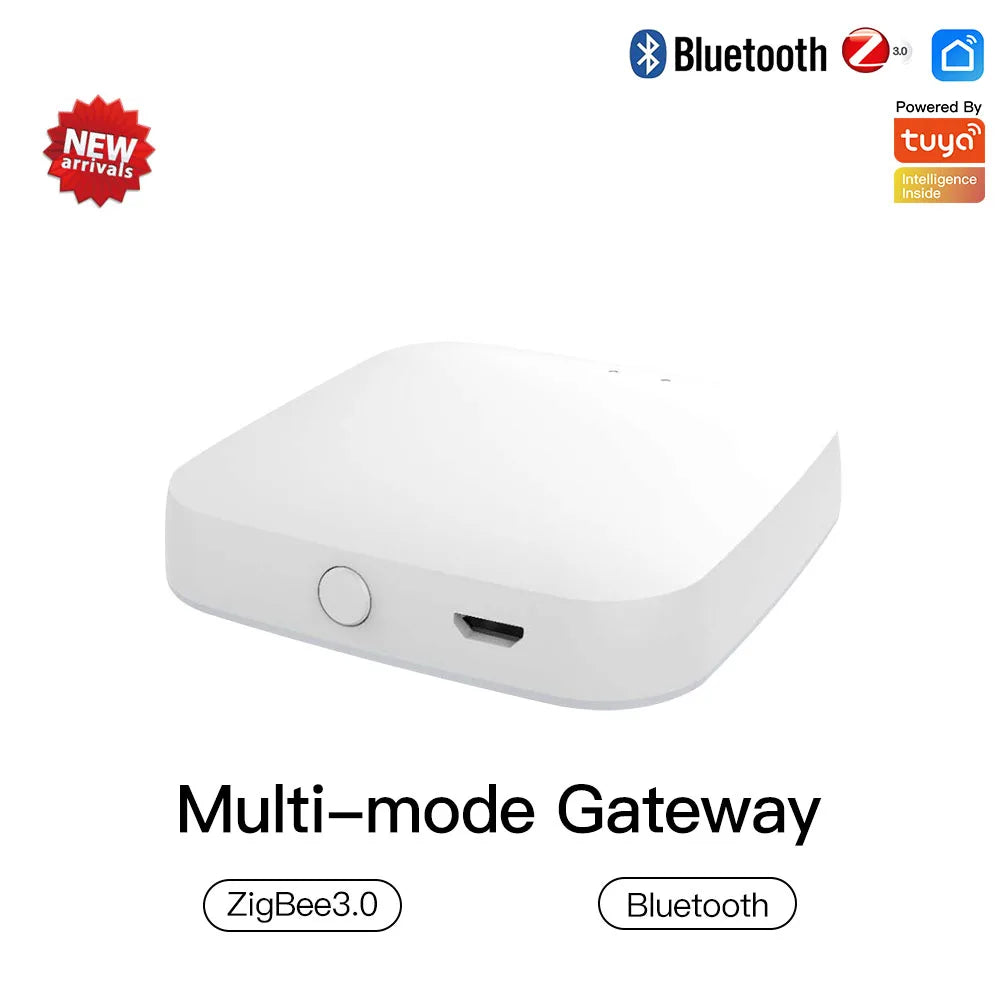 MOES Multi Mode Smart Gateway ZigBee WiFi Bluetooth Mesh Hub