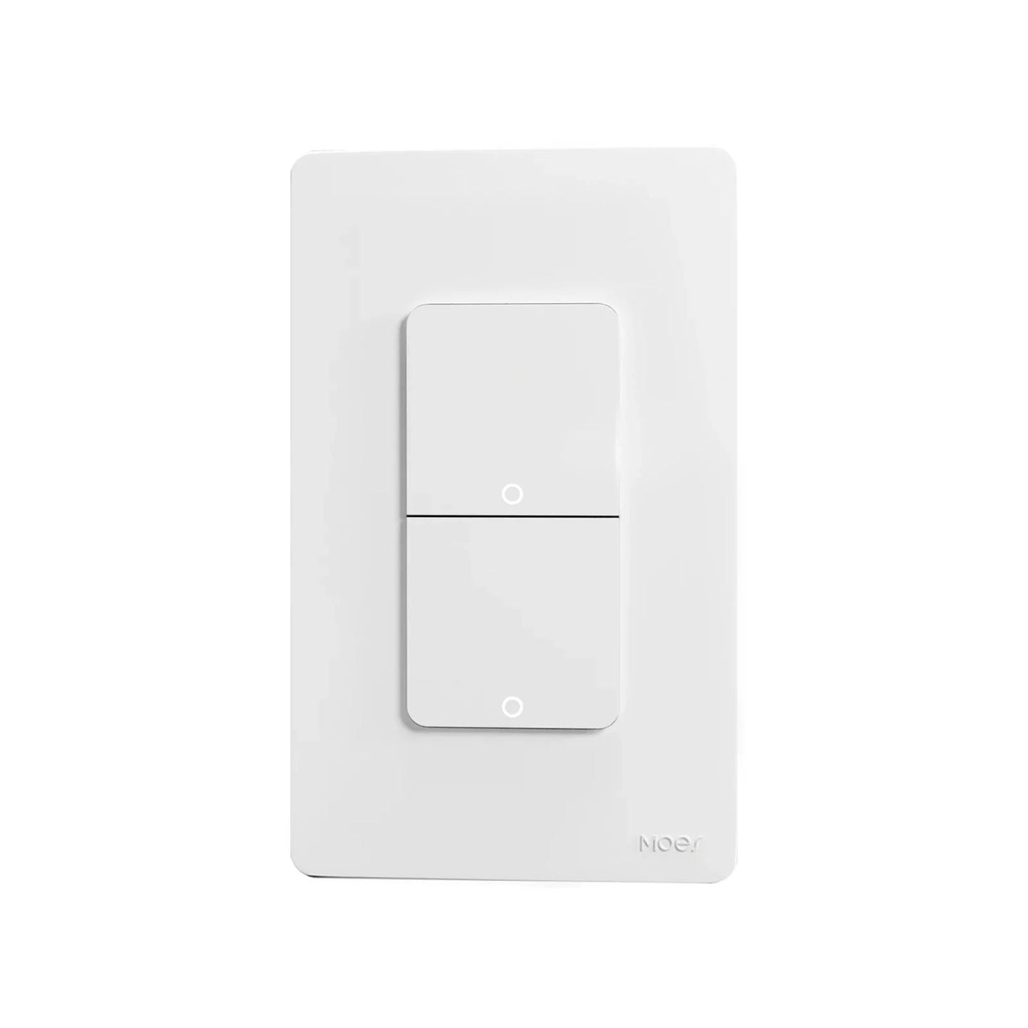 MOES Tuya ZigBee Smart Light Switch US Push Button Wall Switch Work With Alexa Google Home Neutral Wire/No Neutral Wire Required