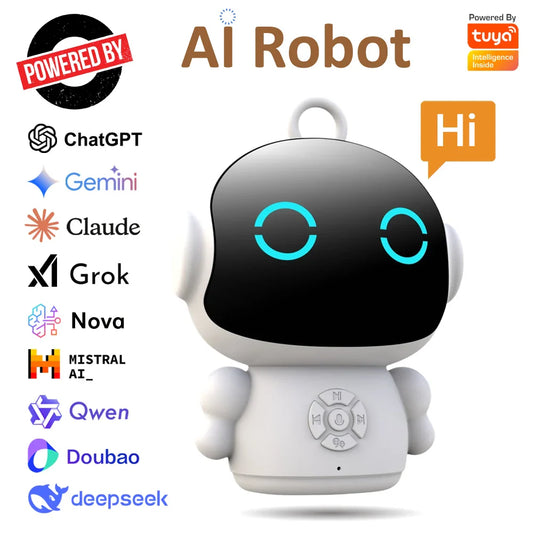 Smart AI Robot WiFi Early Education Voice Interactive Learn Companion