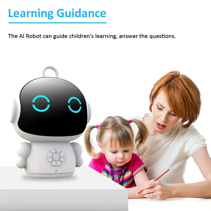 Smart AI Robot WiFi Early Education Voice Interactive Learn Companion