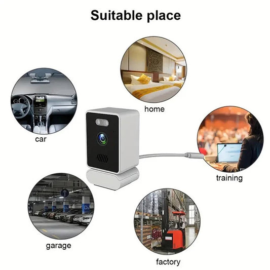 Crystal Watch: 2K Window Camera with Color Night Vision